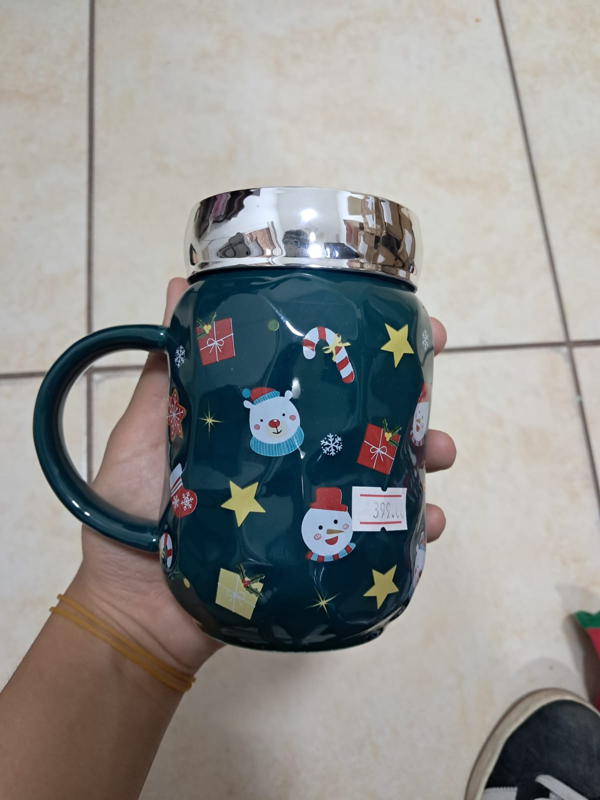 ☕ TAZAS NAVIDEÑAS PREMIUM CON TAPA