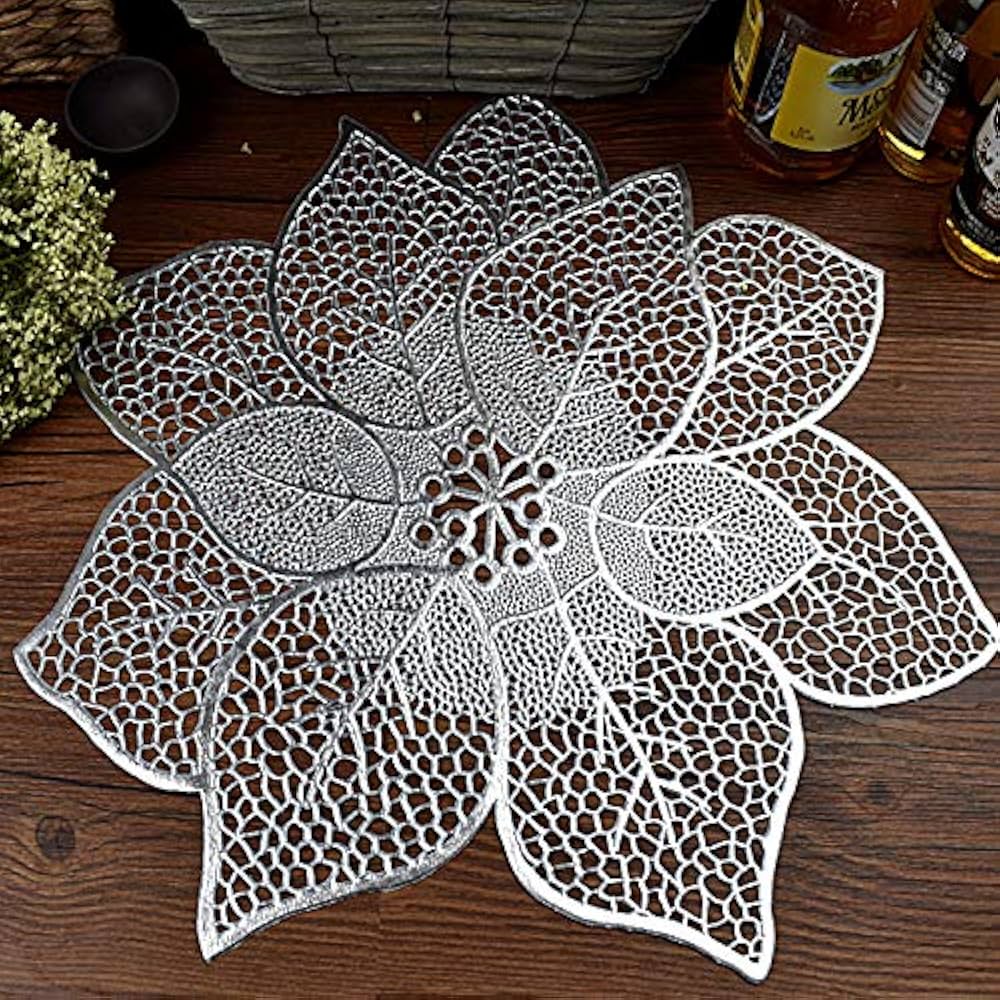 ✨ INDIVIDUALES DECORATIVOS NAVIDEÑOS METÁLICOS – VARIOS MODELOS