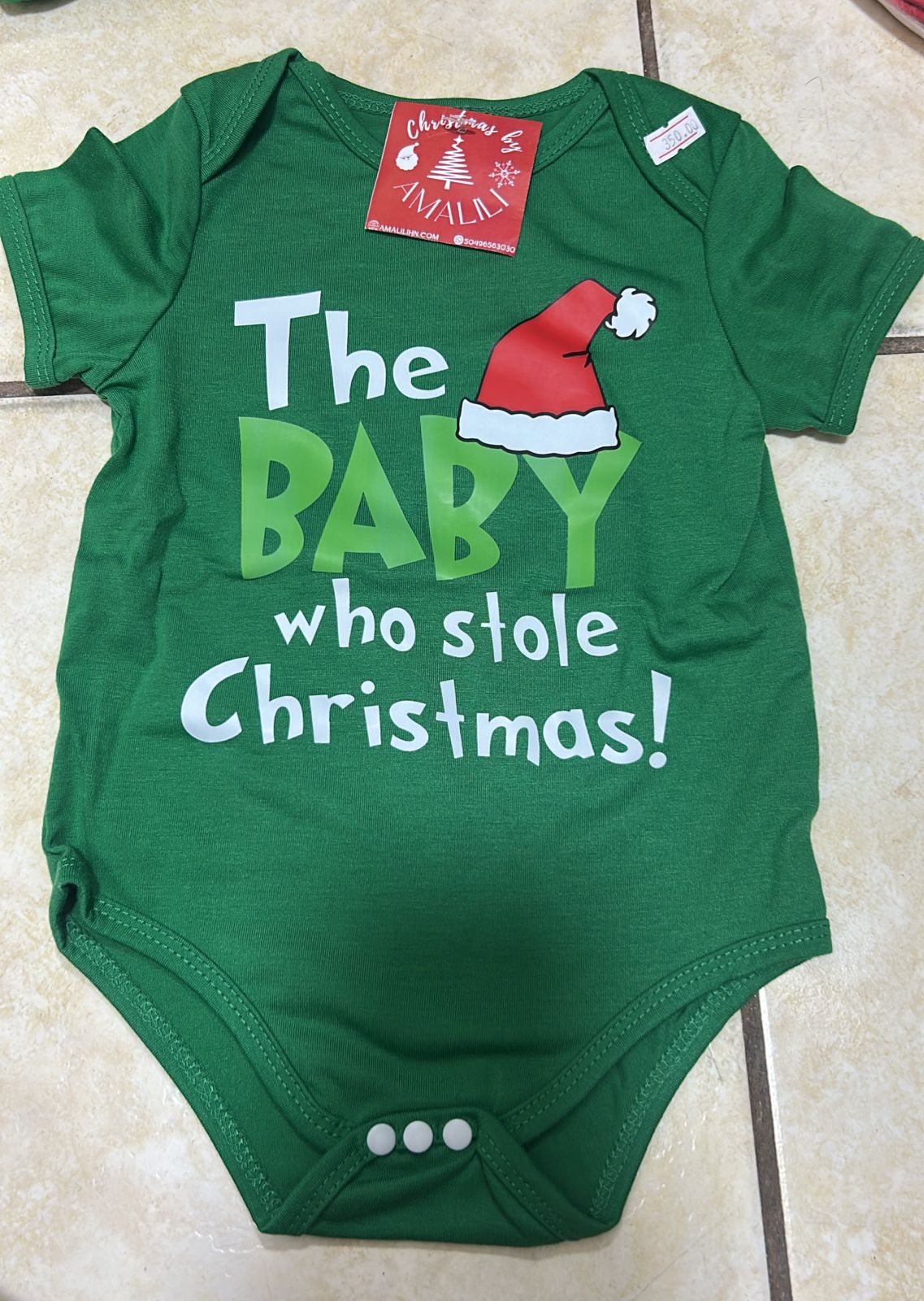 🎄 MAMELUCOS NAVIDEÑOS PARA BEBÉ SURTIDO – DISNEY Y THE BABY WHO STOLE CHRISTMAS 9-12 MESES