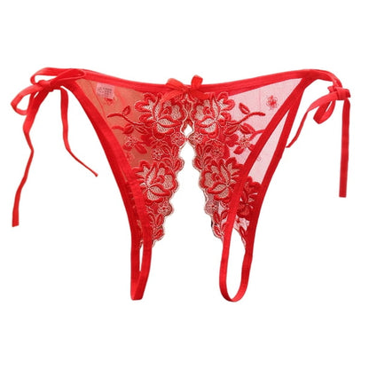PANTY TRANSPARENTE ABIERTO UNITALLA