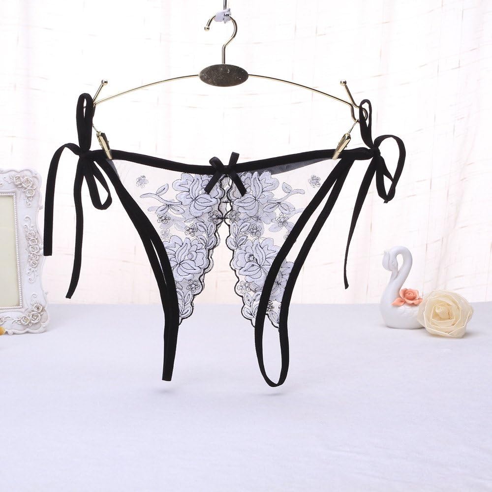 PANTY TRANSPARENTE ABIERTO UNITALLA