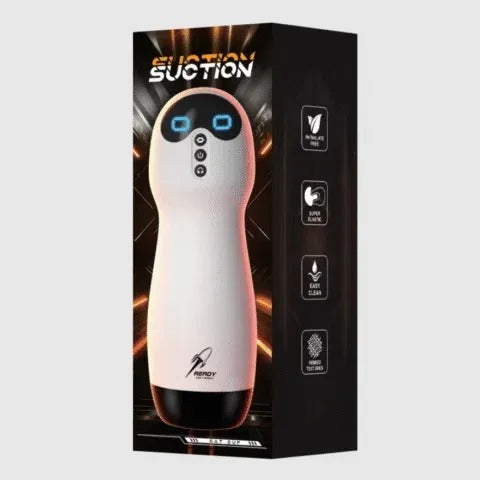 Masturbador masculino automático con succión y vibración canal realista recargable USB