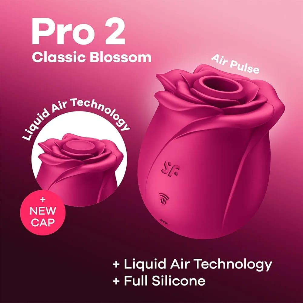 Satisfyer Pro 2 Classic Blossom – Estimulador de Pulsos de Aire