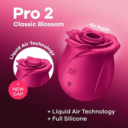 Satisfyer Pro 2 Classic Blossom – Estimulador de Pulsos de Aire