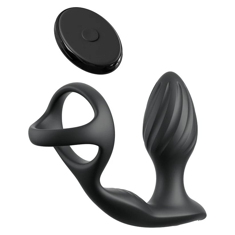 Anal fantasy gyro-milk pro con control remoto recargable