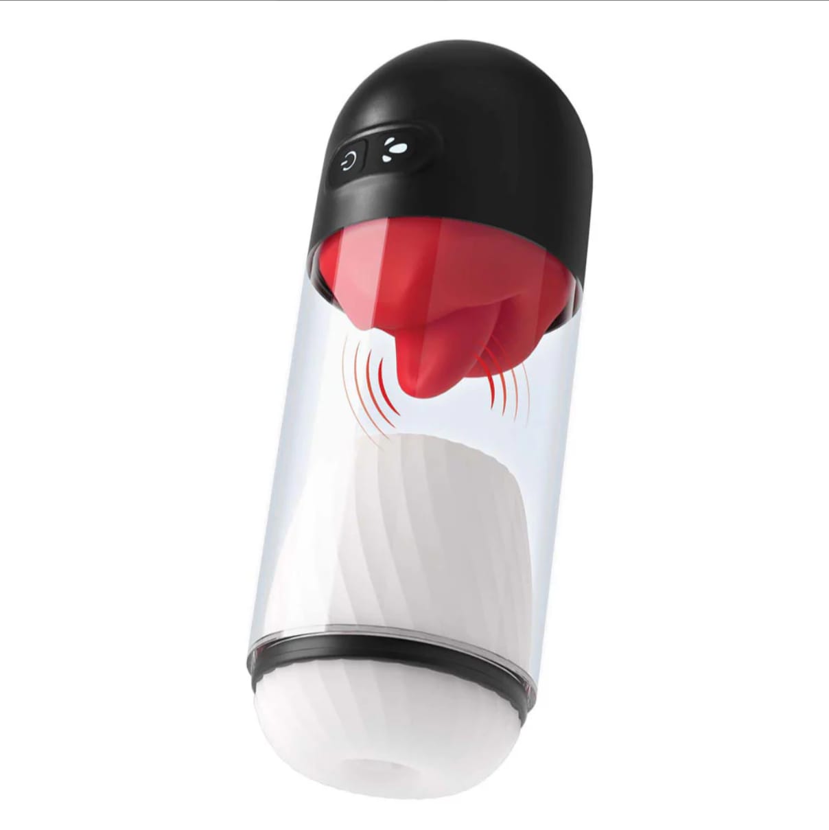 Delite masturbator with tongue action recargable
