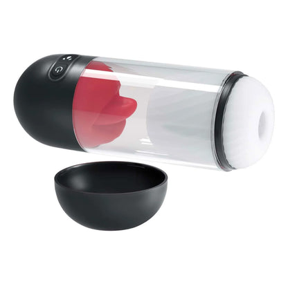 Delite masturbator with tongue action recargable