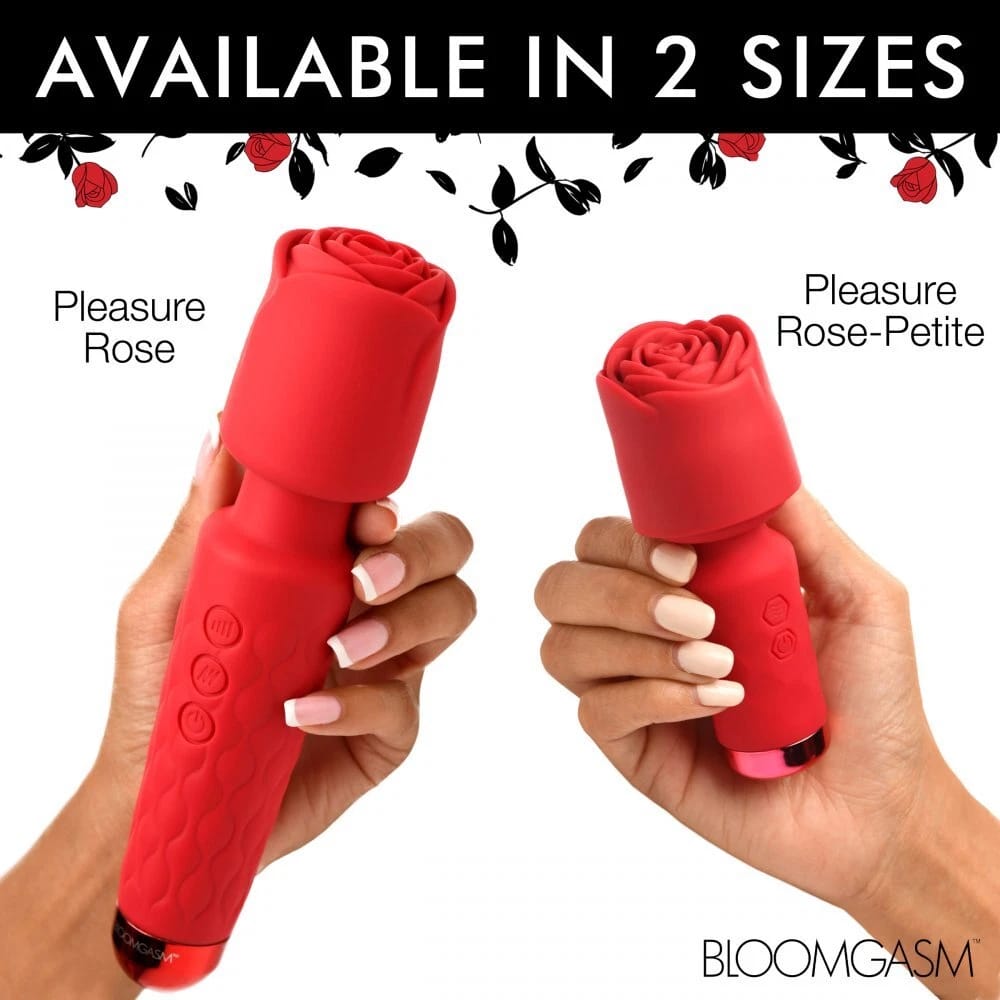 Mini masajeador vibrador de rosa Bloomgasm Rose-Petite recargable