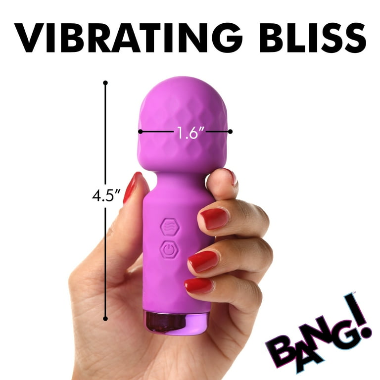 Mini microfono Wand Vibradora Bang! 10X – Compacta, Potente y Recargable