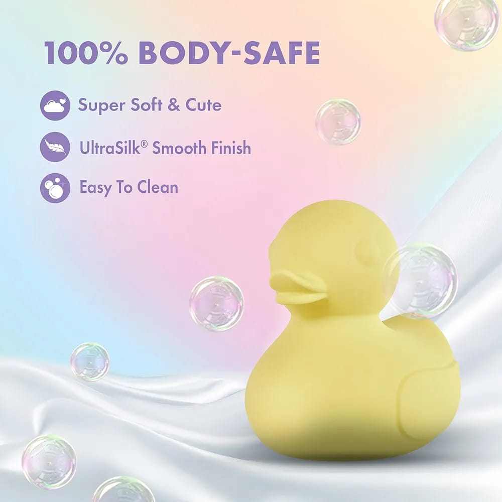 Patito vibrador estimulador de clítoris waterproof recargable