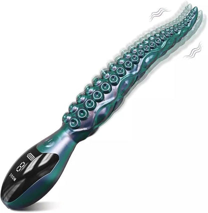 Octupus –Vibrador Premium de Silicona Recargable con Carga Magnética