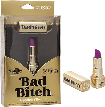 Bad Bitch Lipstick Vibrator – vibrador discreto recargable