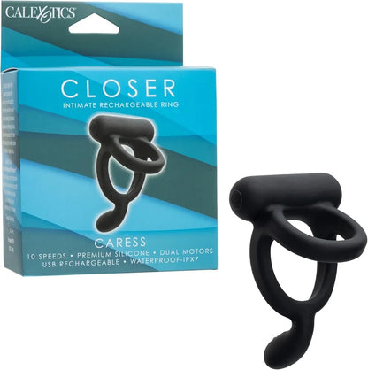 Closer Caress Intimate Rechargeable Ring – CalExotics