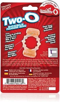 Screaming O Two-O – anillo doble vibrador para parejas