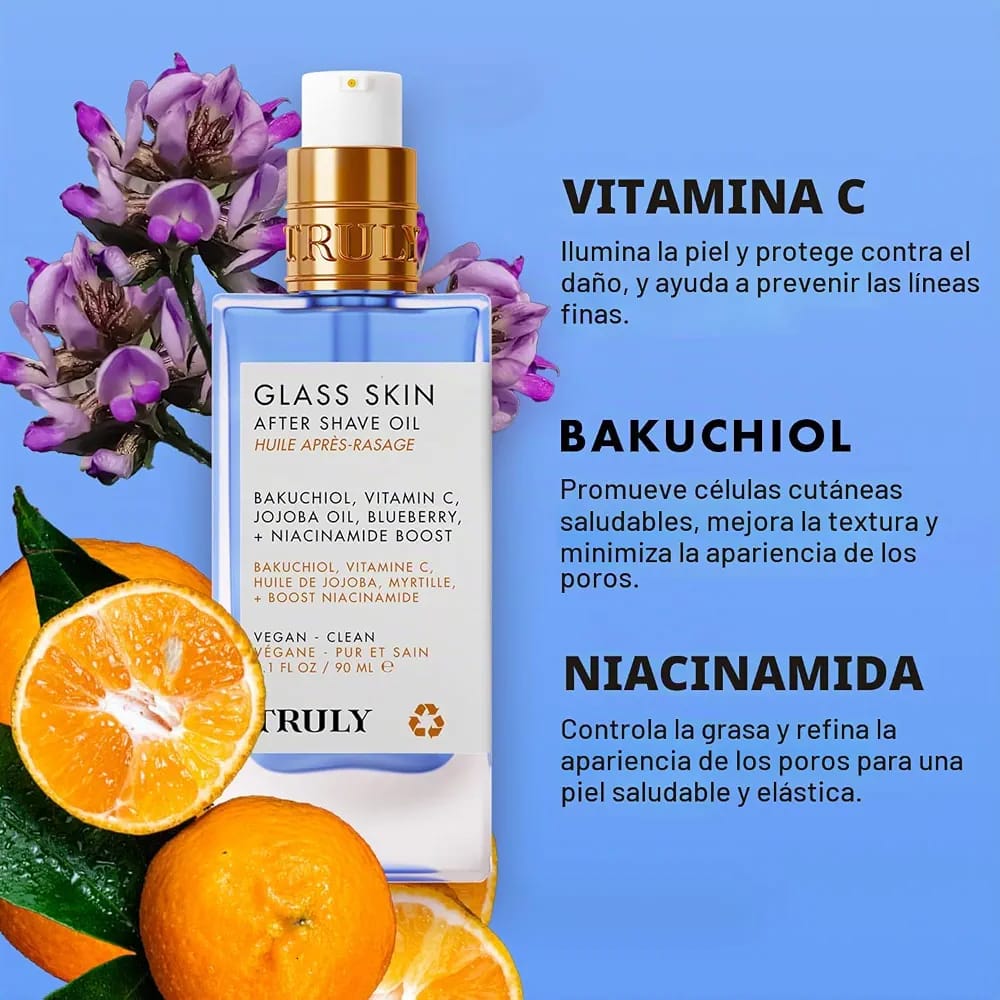 Truly Glass Skin After Shave Oil – aceite post depilación 90 ml