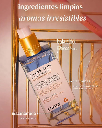 Truly Glass Skin After Shave Oil – aceite post depilación 90 ml