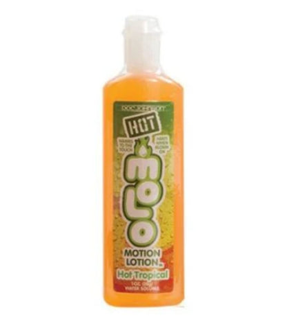 Doc Johnson Hot Motion Lotion – lubricante efecto calor saborizado 1 oz por unidad