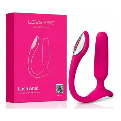 Lovense Lush Anal – vibrador anal inteligente con App, Bluetooth y LED