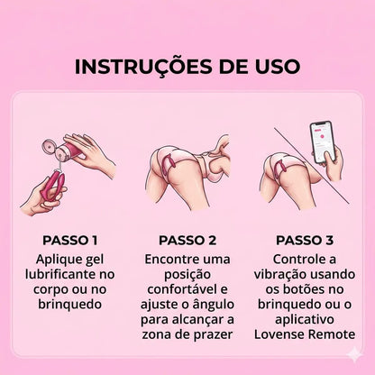Lovense Lush Anal – vibrador anal inteligente con App, Bluetooth y LED