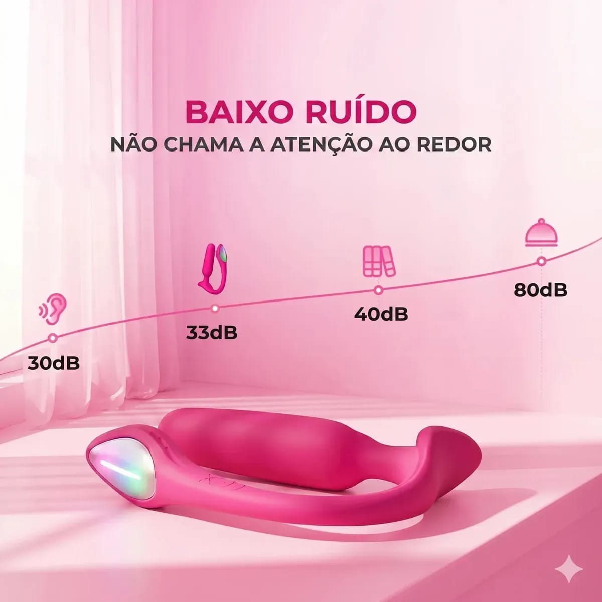 Lovense Lush Anal – vibrador anal inteligente con App, Bluetooth y LED