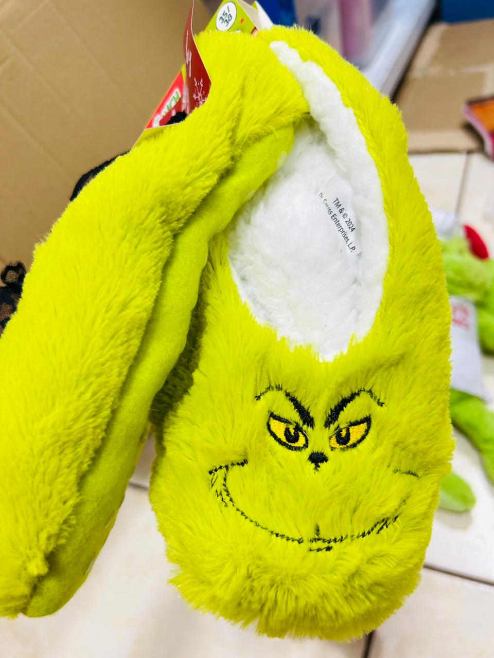 🎄 PANTUFLAS DEL GRINCH – CHRISTMAS BY AMALILI