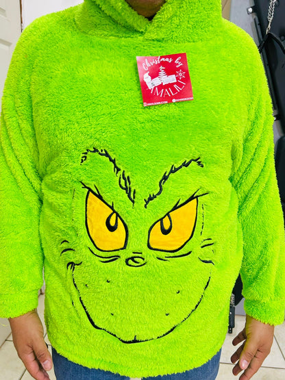 🎄 SUDADERA DEL GRINCH – CHRISTMAS BY AMALILI