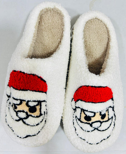 🎅 PANTUFLAS NAVIDEÑAS SÚPER SUAVES – GRINCH Y SANTA CLAUS