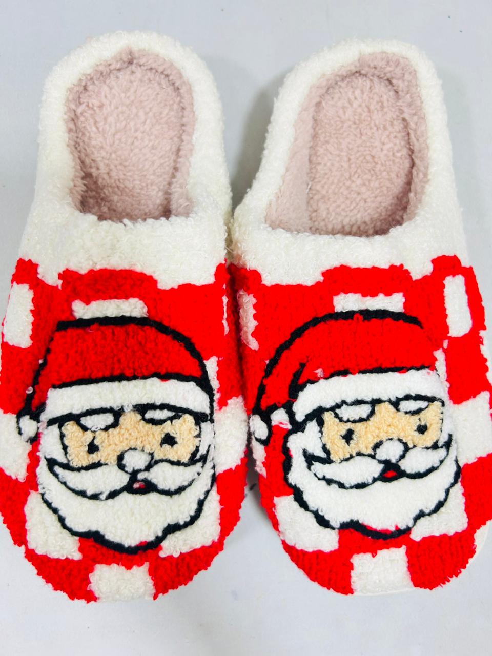 🎅 PANTUFLAS NAVIDEÑAS SÚPER SUAVES – GRINCH Y SANTA CLAUS