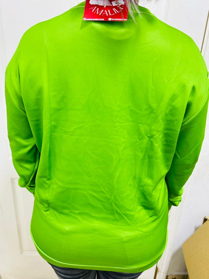 “Sudadera Grinch Travieso 🎅💚 TALLA XL