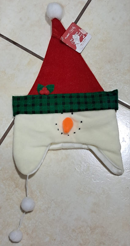 🎅 GORROS NAVIDEÑOS CON DISEÑO DE SANTA Y MUÑECO DE NIEVE