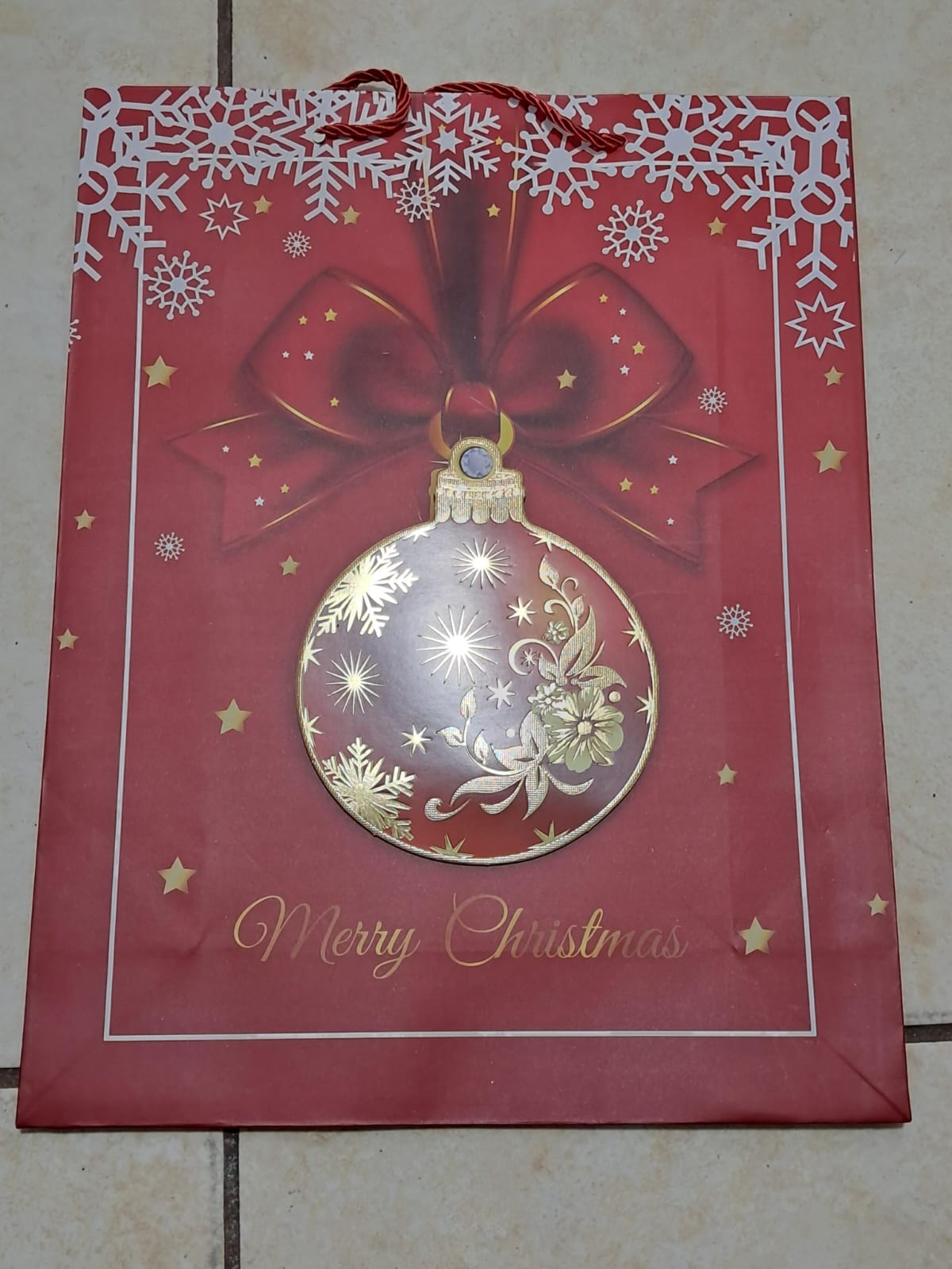 🎄 BOLSAS NAVIDEÑAS PREMIUM CON BRILLO Y CORDÓN