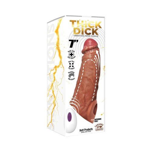 THICK DICK – FUNDA VIBRADORA DE PENE CON CONTROL REMOTO