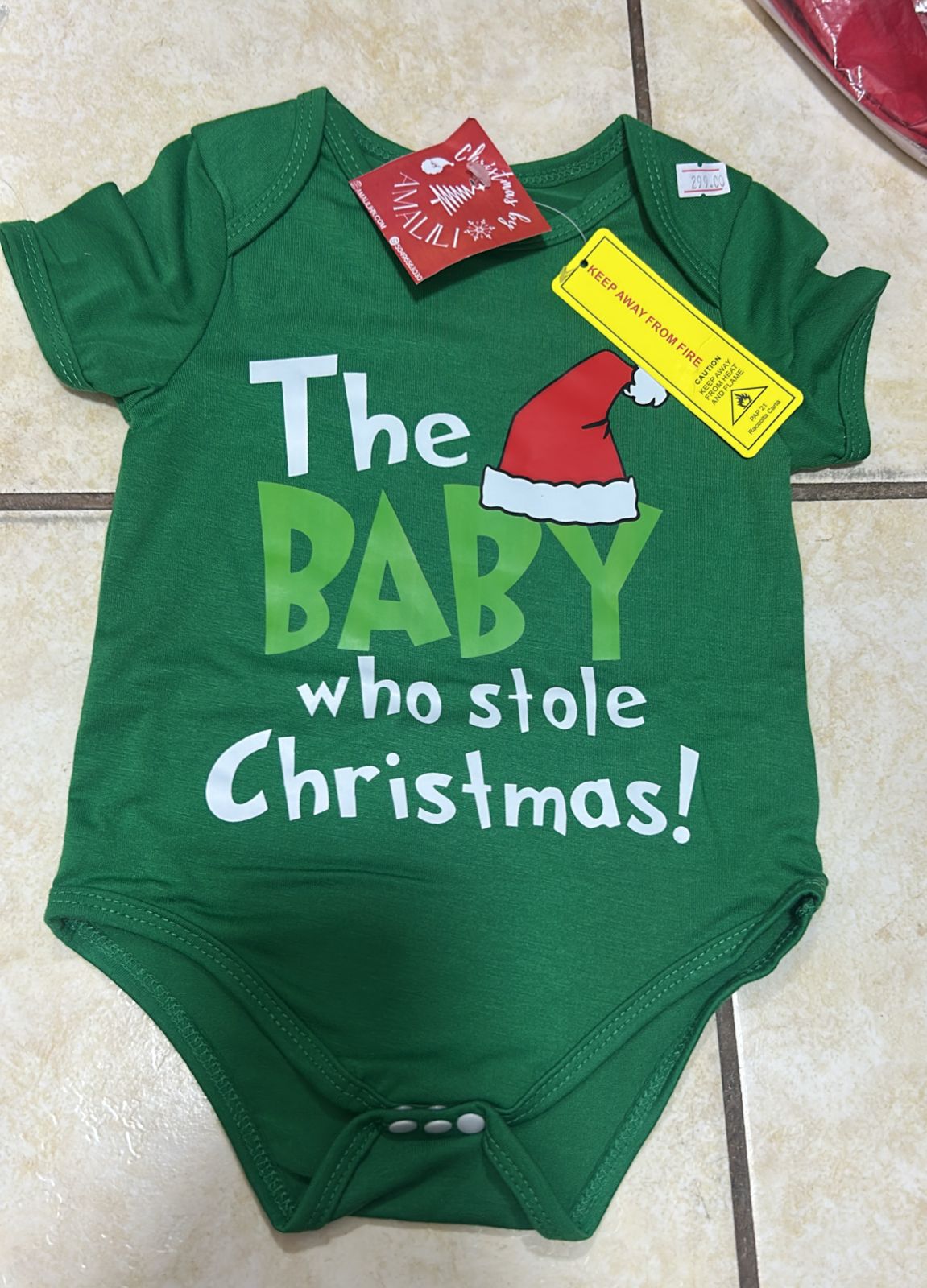 🎅 MAMELUCOS NAVIDEÑOS PARA BEBÉ – DISNEY Y GRINCH 6-9 MESES