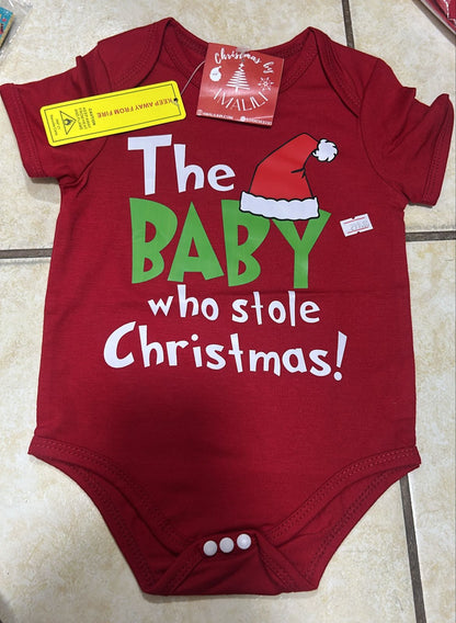 🎅 MAMELUCOS NAVIDEÑOS PARA BEBÉ – DISNEY Y GRINCH 6-9 MESES