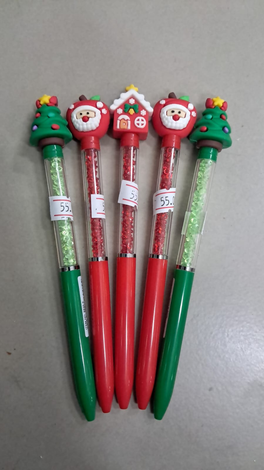 🎅🎄 LAPICERO NAVIDEÑO DECORATIVO – DISEÑOS VARIADOS (POR UNIDAD)