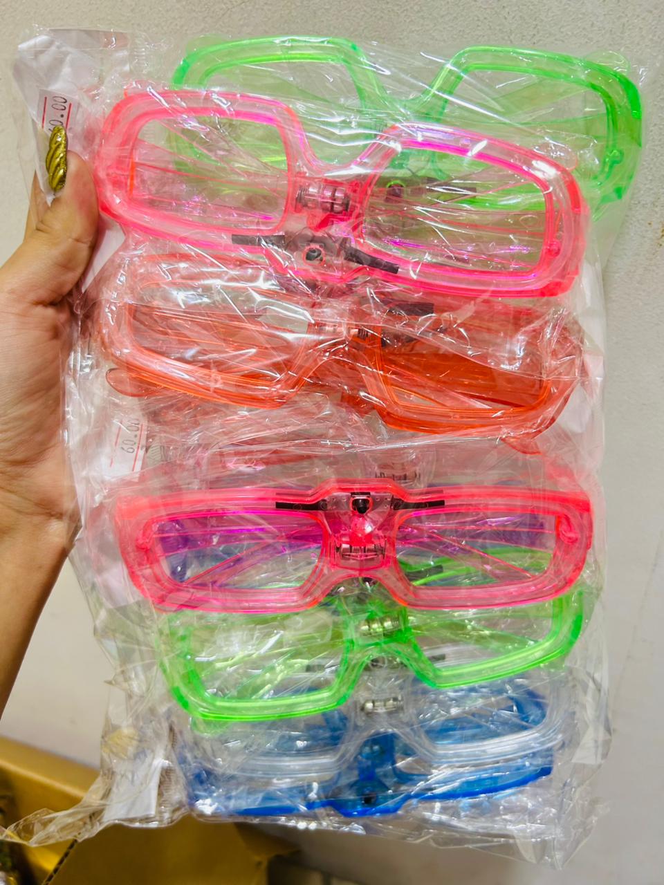 LENTES DE LUCES LED AÑO NUEVO UNIDAD