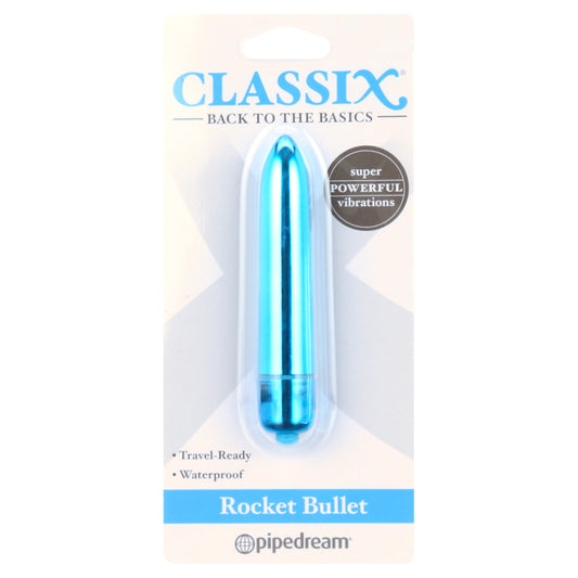 BALA VIBRADORA METÁLICA ROCKET BULLET CLASSIX – POTENCIA CLÁSICA Y DISCRETA