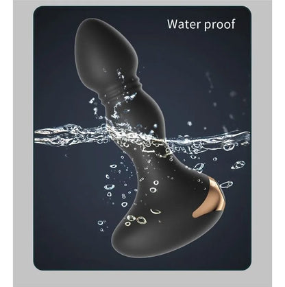 PLUG ANAL EL GUARDIAN NOCTURNO VIBRADOR RECARGABLE USB  CON BASE SEGURA