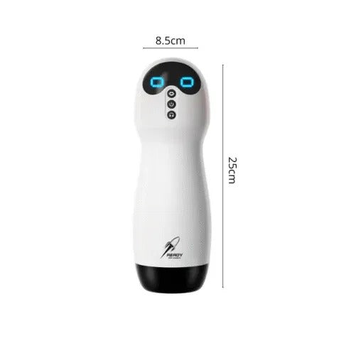 Masturbador masculino automático con succión y vibración canal realista recargable USB