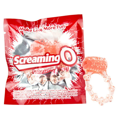 Anillo vibrador Screaming O colorpop estimulador parejas vibracion doble desechable