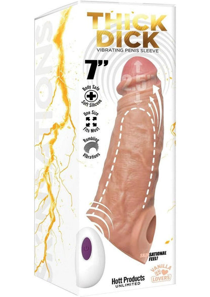 THICK DICK – FUNDA VIBRADORA DE PENE CON CONTROL REMOTO