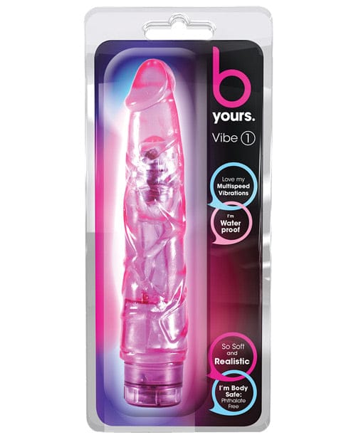 B YOURS VIBE 1 – VIBRADOR REALISTA-MORADO