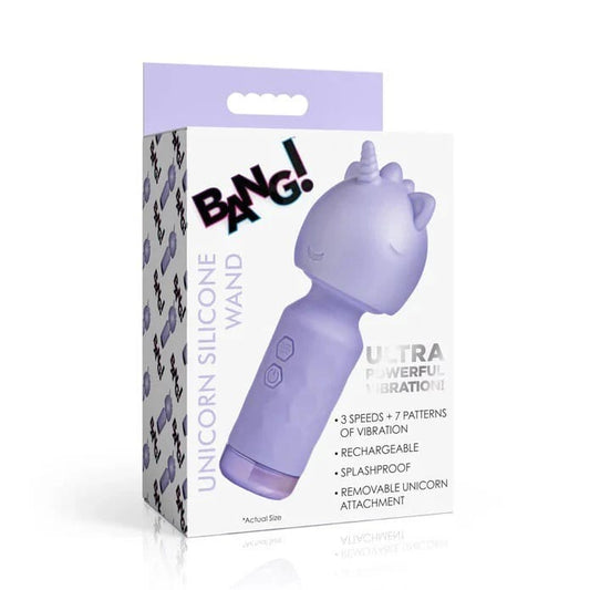 Vibrador Unicorn Silicone Wand – Bang!