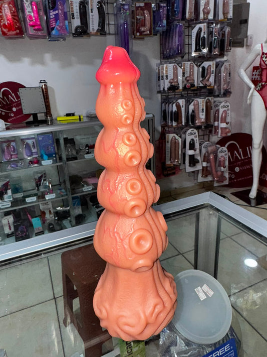Dildo mounstruoso de tentacles en distintos tamaños