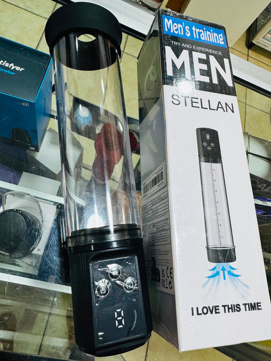 Bomba de Vacío Masculina STELLAN Automática Recargable USB con 9 Modos de Succión
