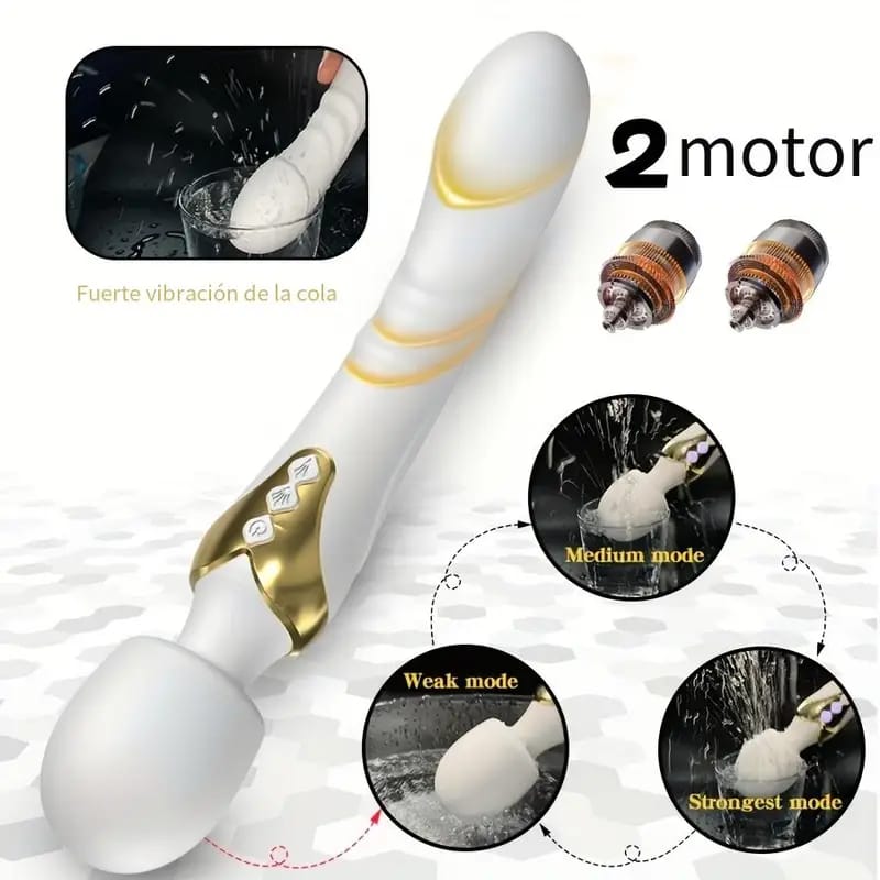 MICROFONO ESTIMULADOR RECARGABLE USB CON VIBRACION