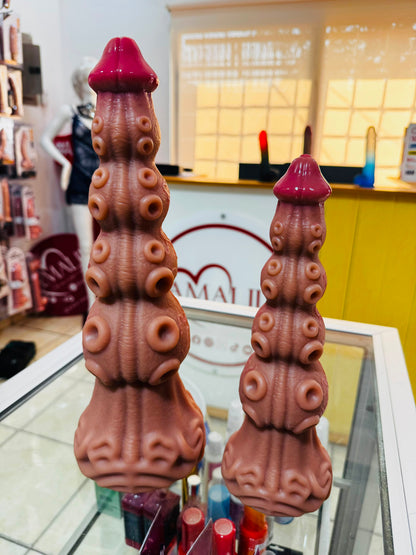 Dildo mounstruoso de tentacles en distintos tamaños