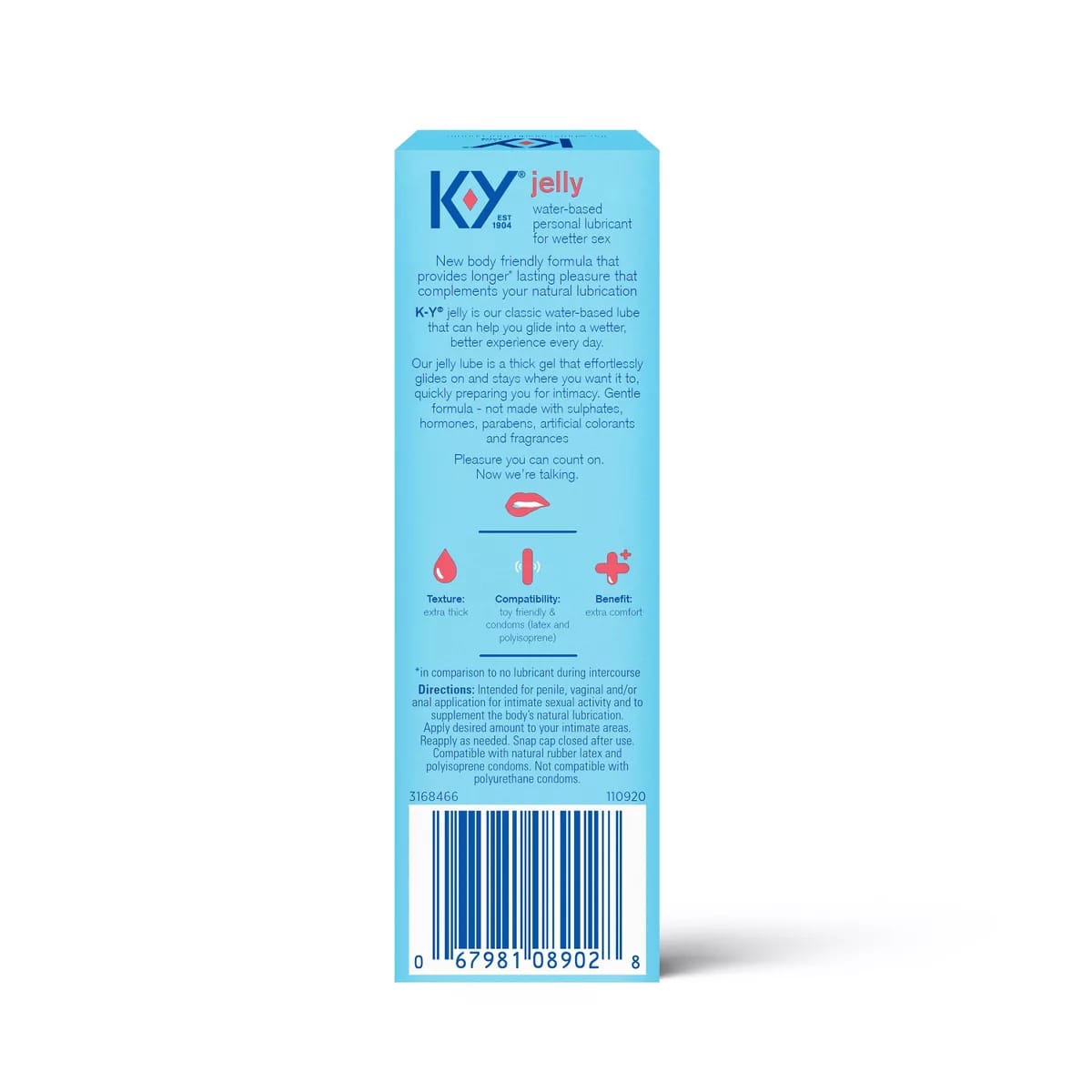 K-Y Jelly – Lubricante íntimo a base de agua 57 g