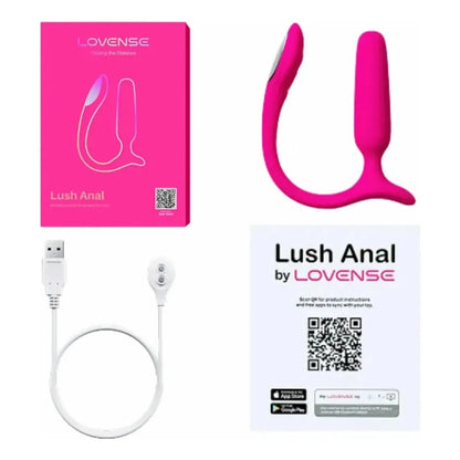 Lovense Lush Anal – vibrador anal inteligente con App, Bluetooth y LED