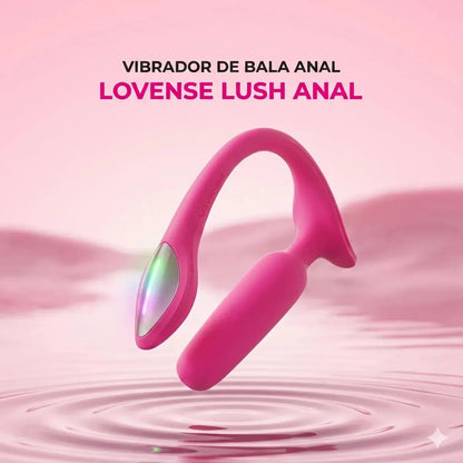Lovense Lush Anal – vibrador anal inteligente con App, Bluetooth y LED